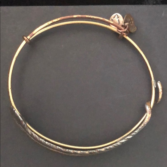 Alex And Ani - Feather Wrap Bangle - Picture 4 of 4